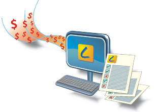 The LinxCRM commission checking helps covers the cost of the software.